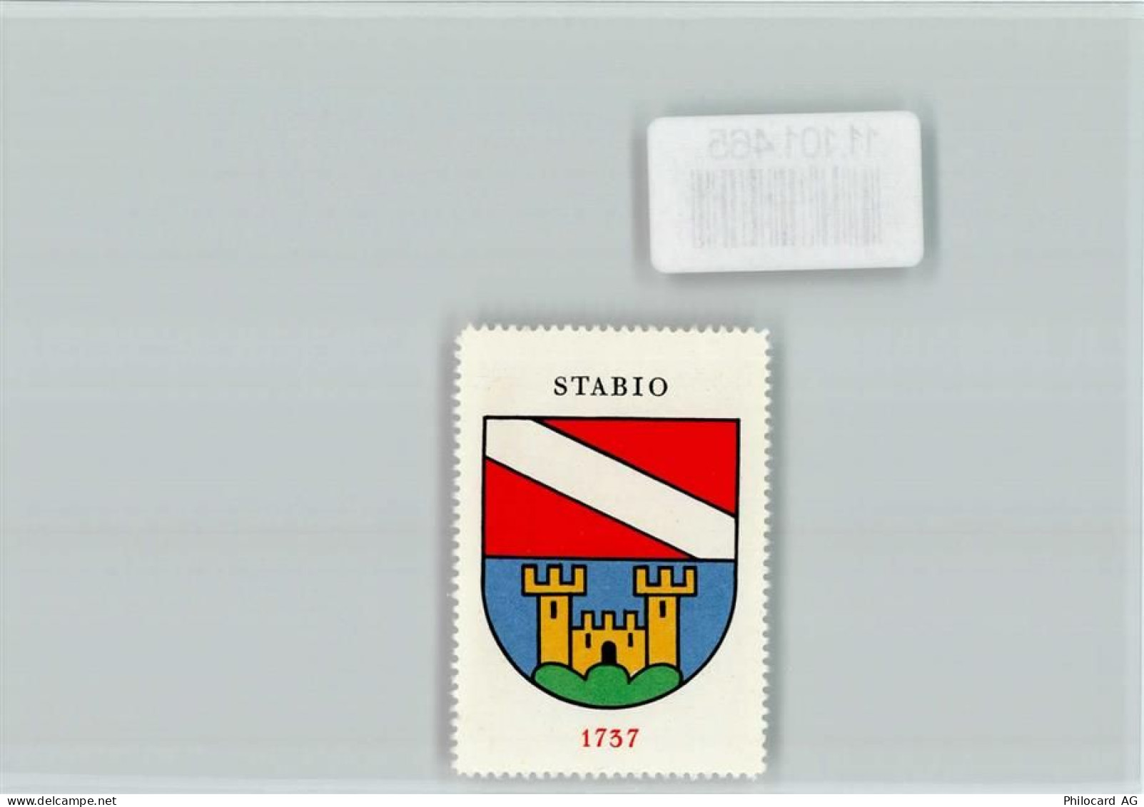 6855 Stabio Gaggiolo - Vignette Wappen Kaffee Hag ca 1920-1940 Stabio - 11101465