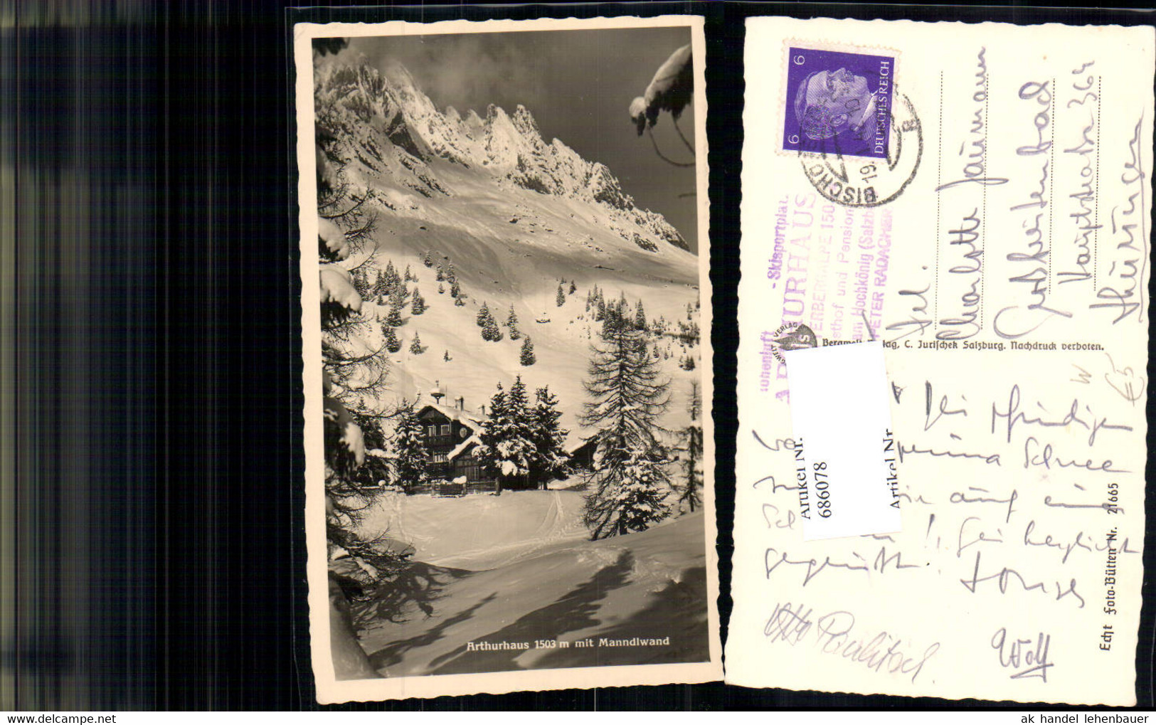 686078 Bischofshofen Arthurhaus Mühlbach am Hochkönig