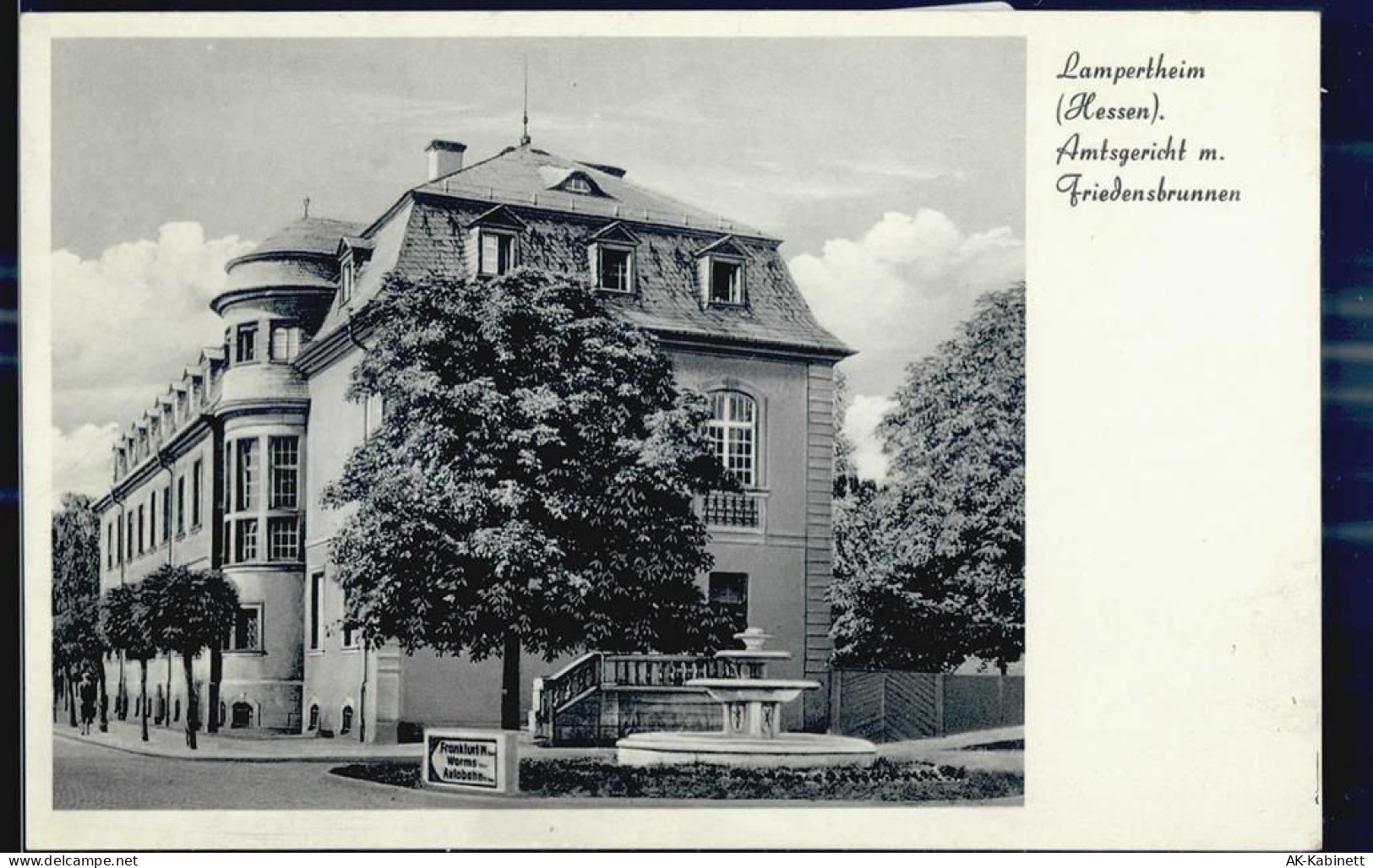 68623 W6840 Lampertheim , Hess - Amtsgericht Friedensbrunn - 51653061
