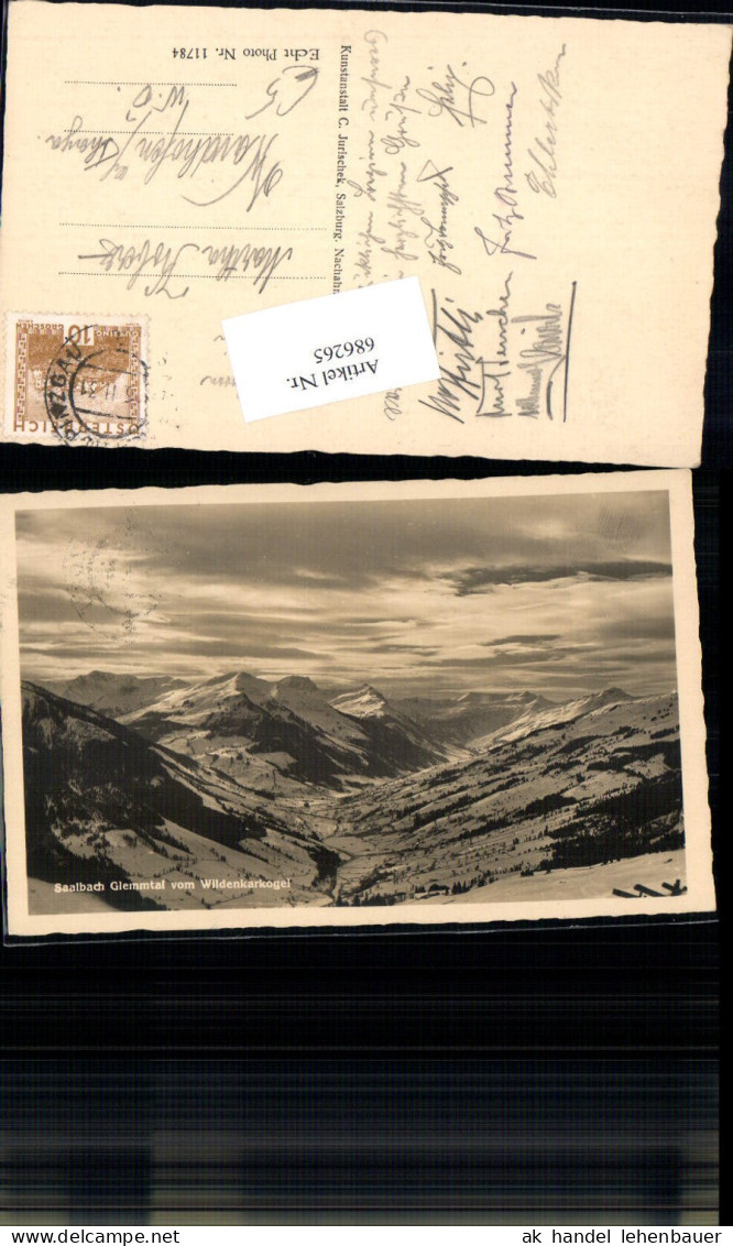 686265 Saalbach Hinterglemm Glemmtal gel.n. Waidhofen an der Thaya