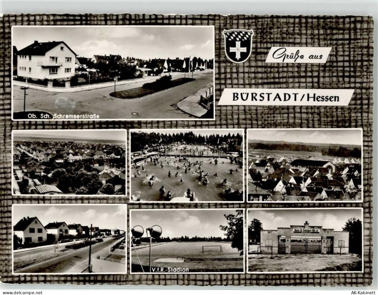 68642 W6842 Bürstadt - Schremserstraße Schwimmbad Stadion - 52195481