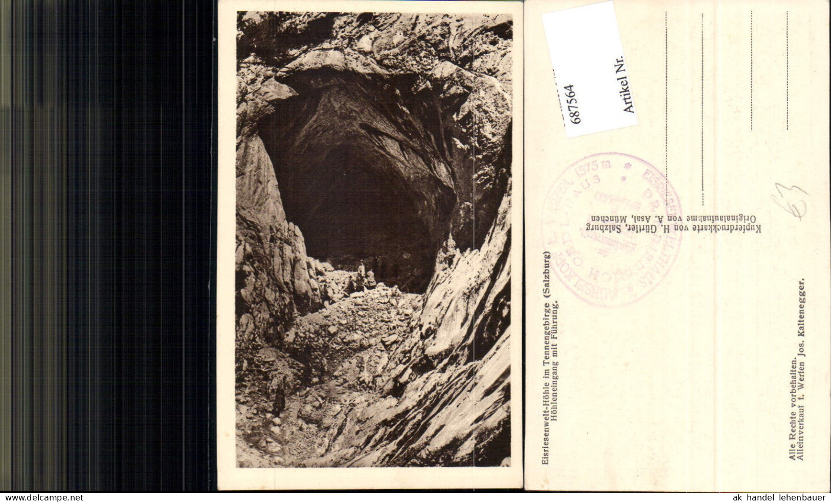 687564 Eisriesenwelt Werfen Höhle