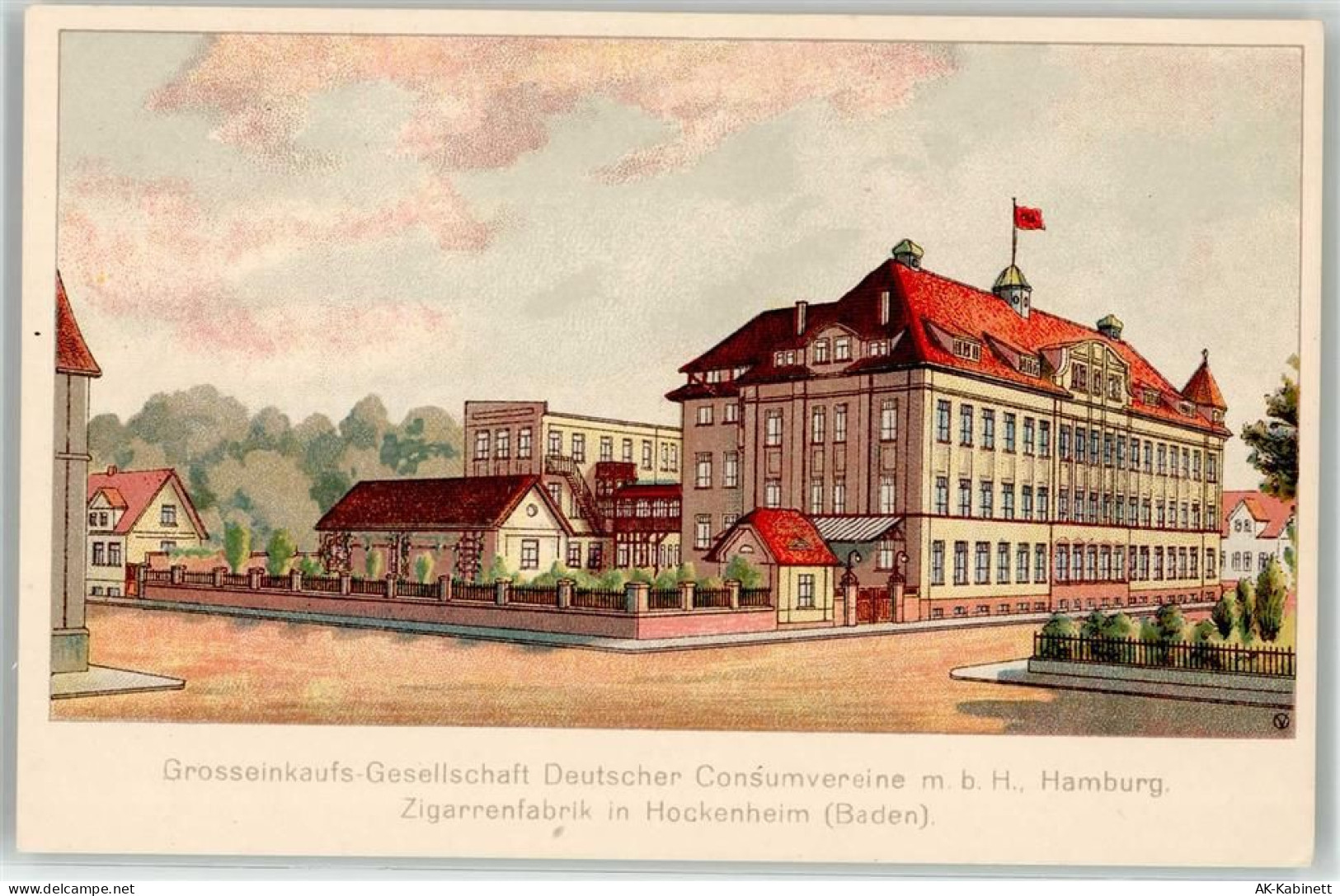 68766 W6832 Hockenheim - Zigarrenfabrik - 52109487