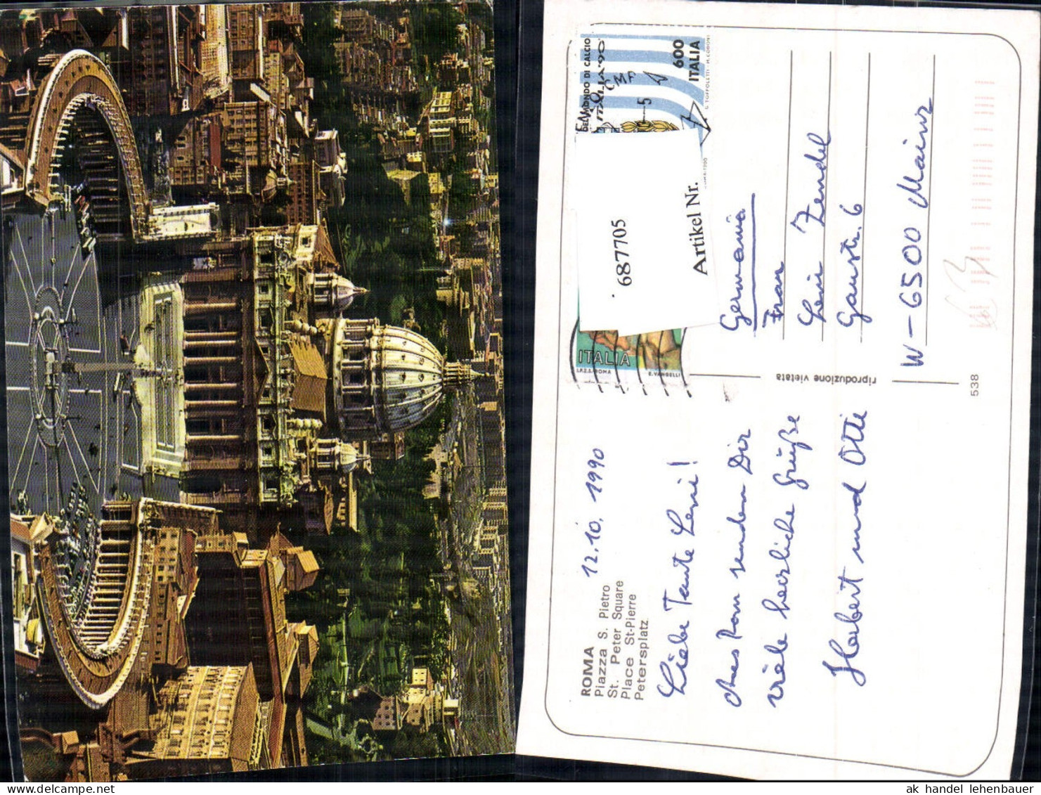 687705 Vatikan Vaticano