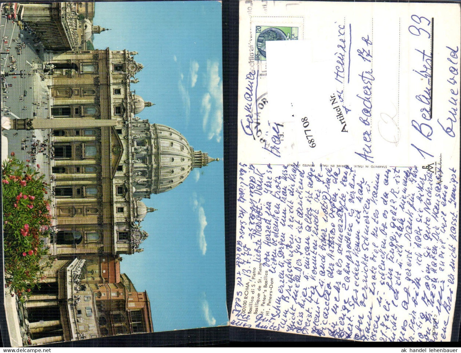 687708 Vatikan Vaticano