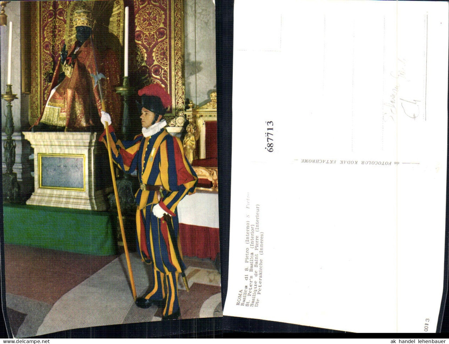 687713 Vatikan Vaticano