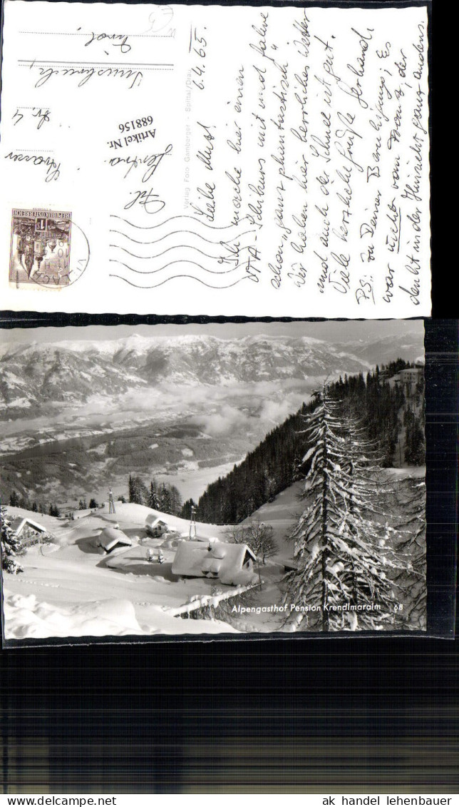 688156 Alpengasthof Krendlmaralm bei Spittal an der Drau