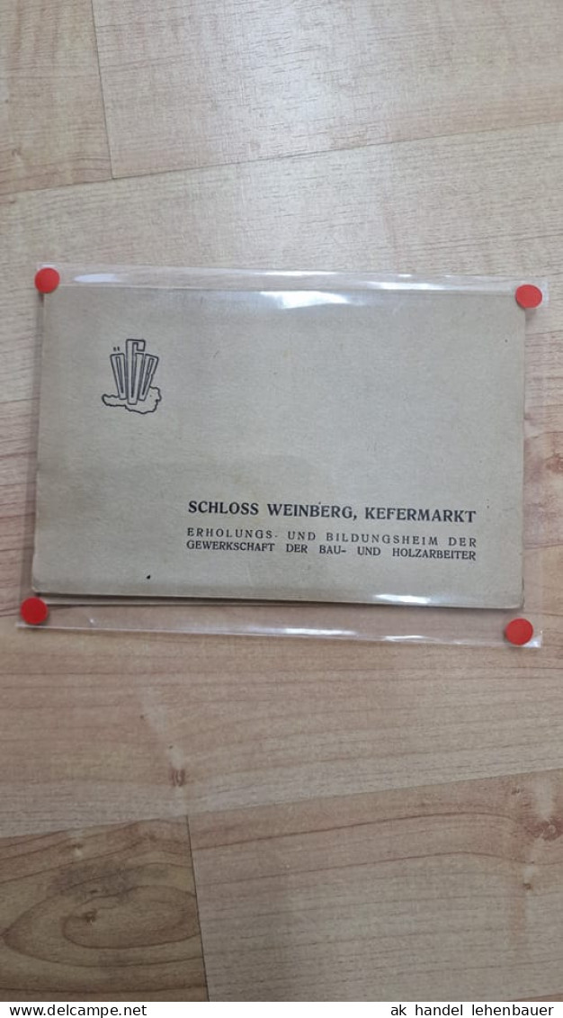 688335 Leporello Kefermarkt Schloss Weinberg komplett