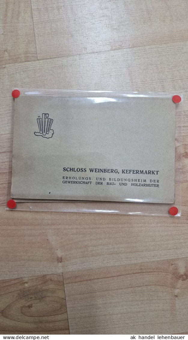 688335 Leporello Kefermarkt Schloss Weinberg komplett