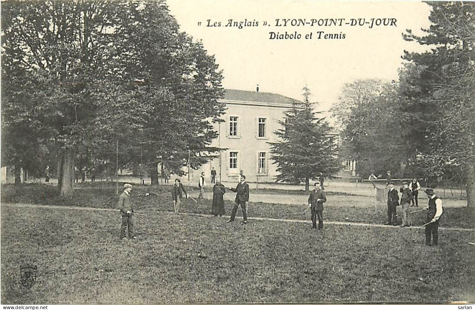 69/5 , Lyon-Point-du-Jour – « Les Anglais » - Diabolo et Tennis , * 356 56