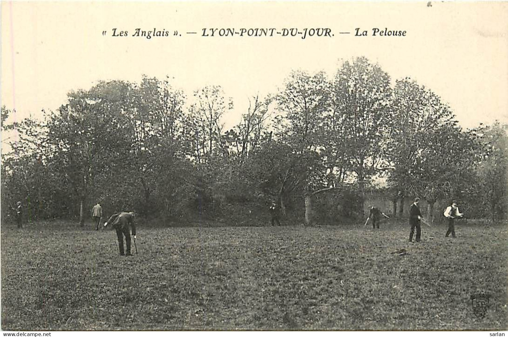 69/5 , Lyon-Point-du-Jour – « Les Anglais » - La pelouse , * 356 60