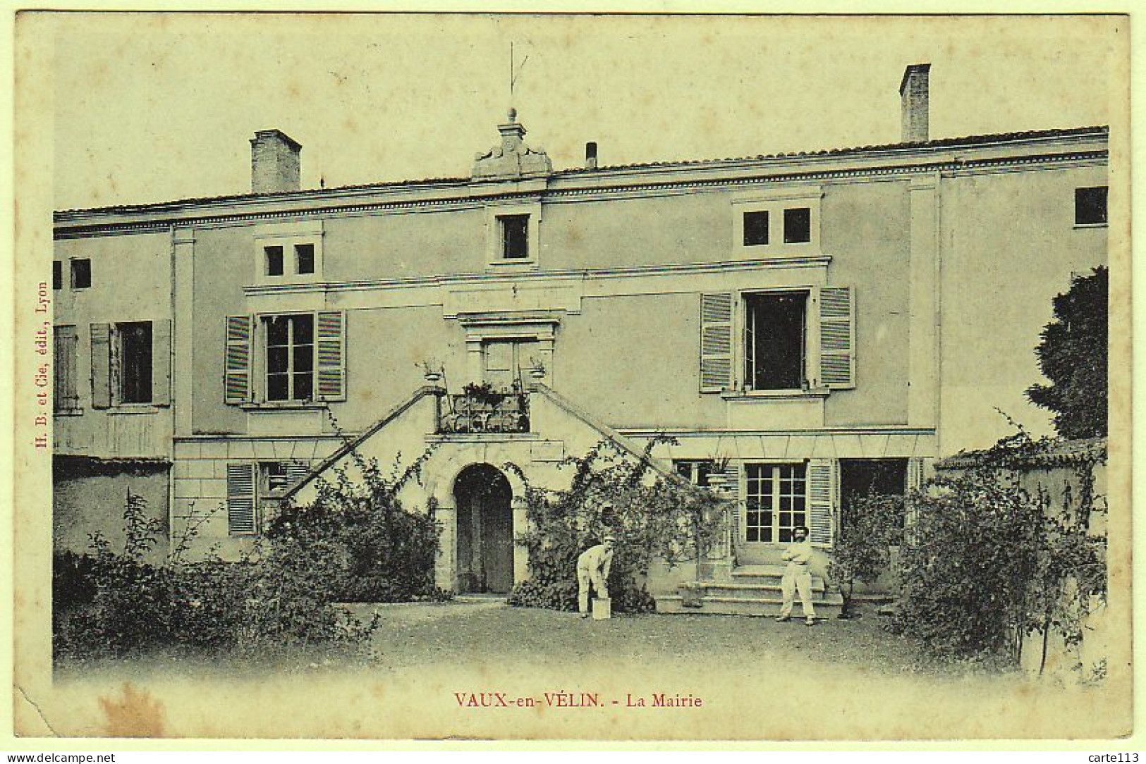 69 - B19294CPA - VAUX EN VELIN - mairie - Bon état - RHONE