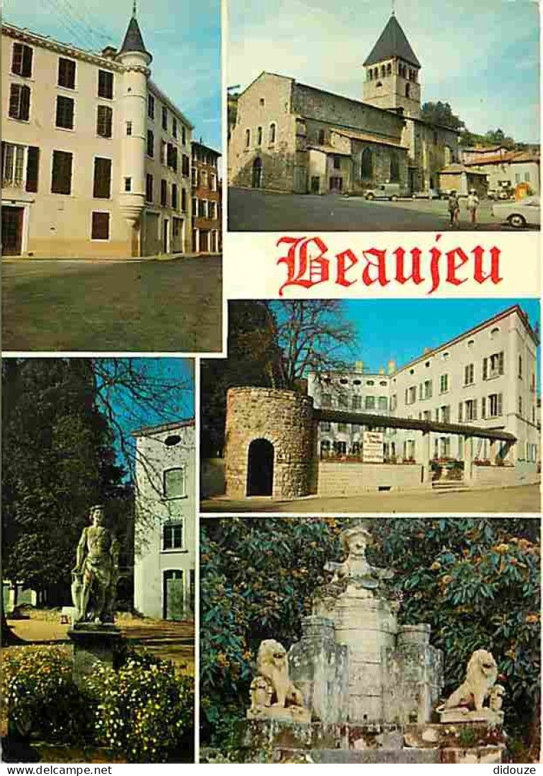 69 - Beaujeu - Multivues - Automobiles - Carte Neuve - CPM - Voir Scans Recto-Verso