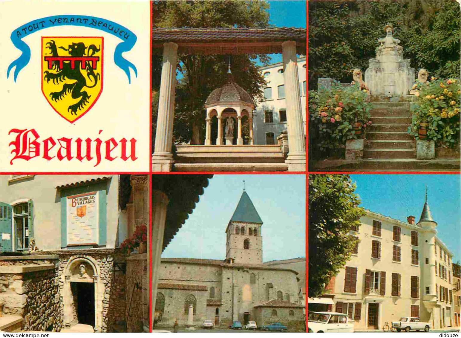 69 - Beaujeu - Multivues - Blasons - CPM - Voir Scans Recto-Verso