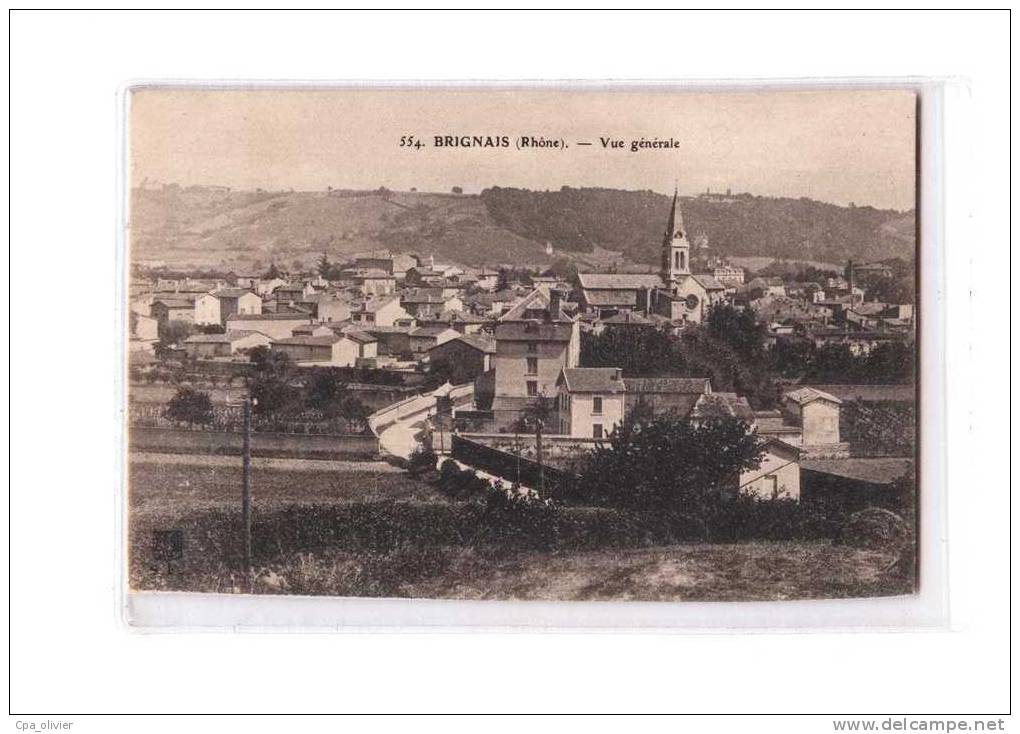 69 BRIGNAIS Vue Générale, ed SF Farges 554, 1906