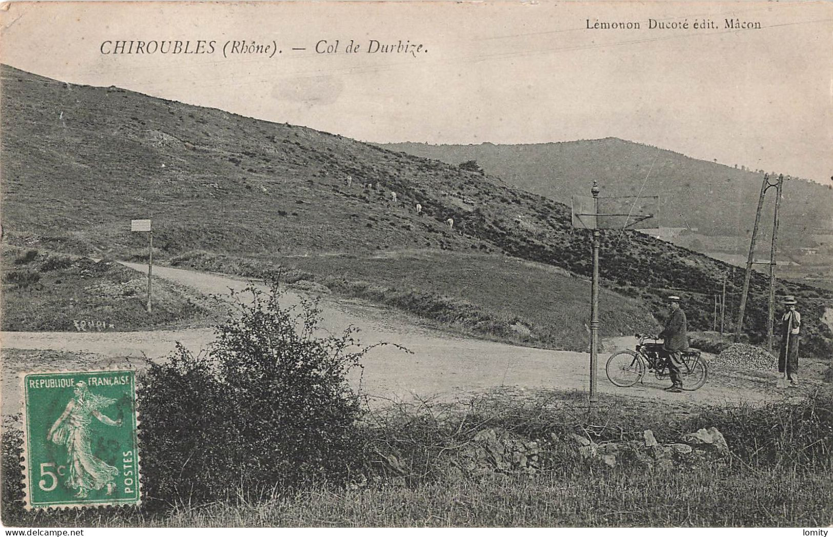 69 Chiroubles col de Durbize  vélo cycliste