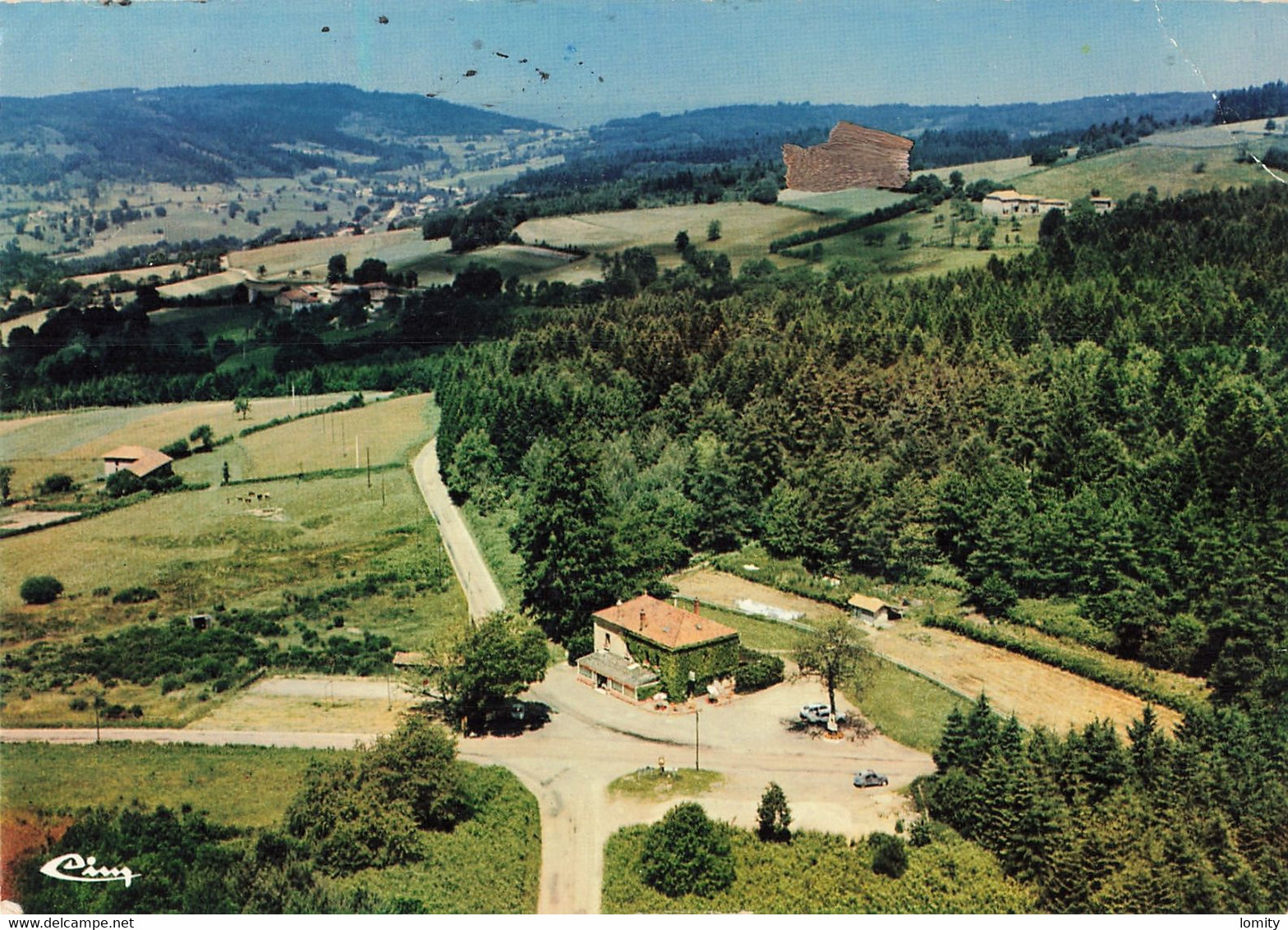 69 Cours la Ville le Pavillon vue aérienne CPM