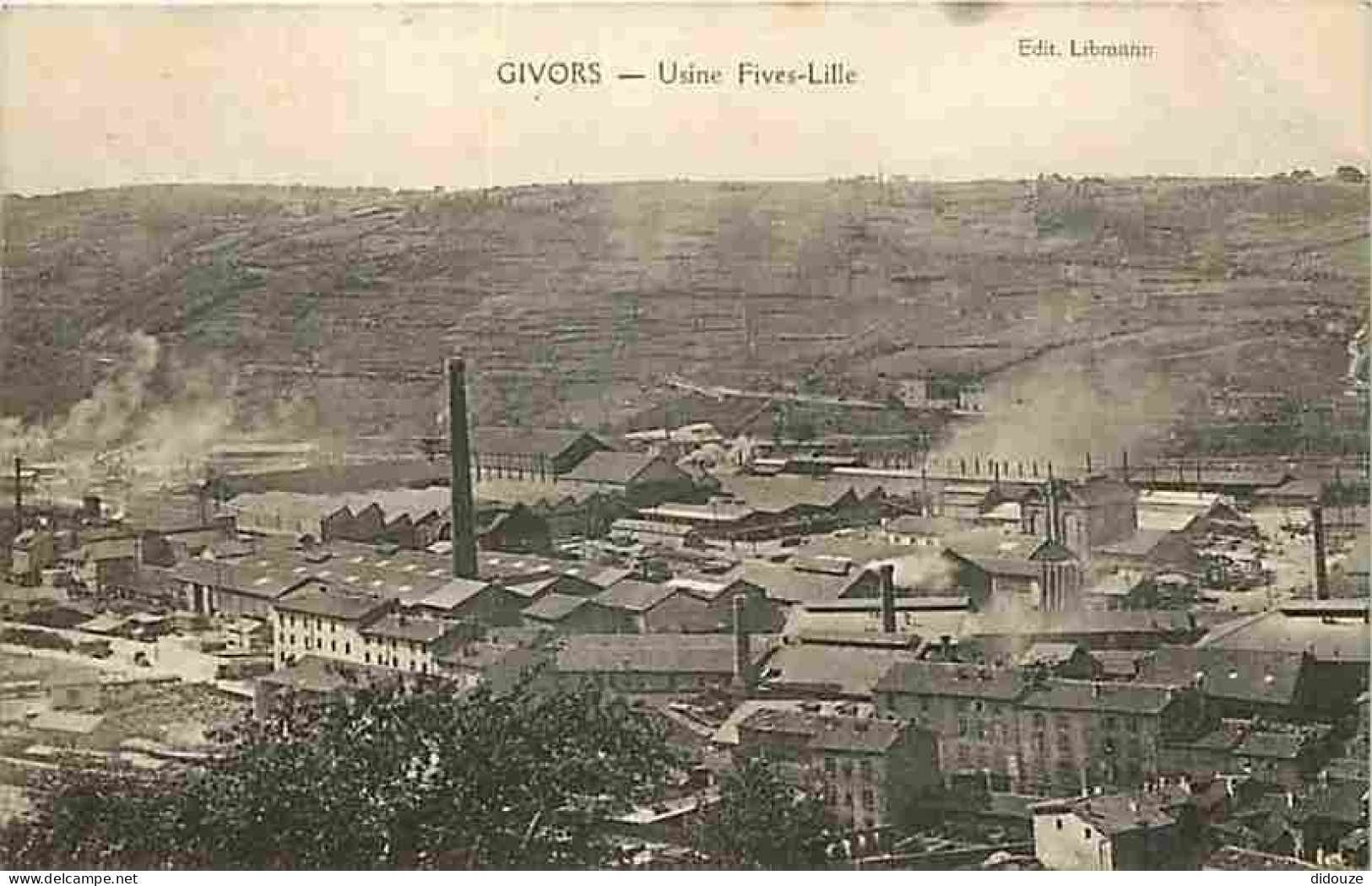 69 - Givors - Usine Fives-Lille - Industrie - CPA - Voir Scans Recto-Verso