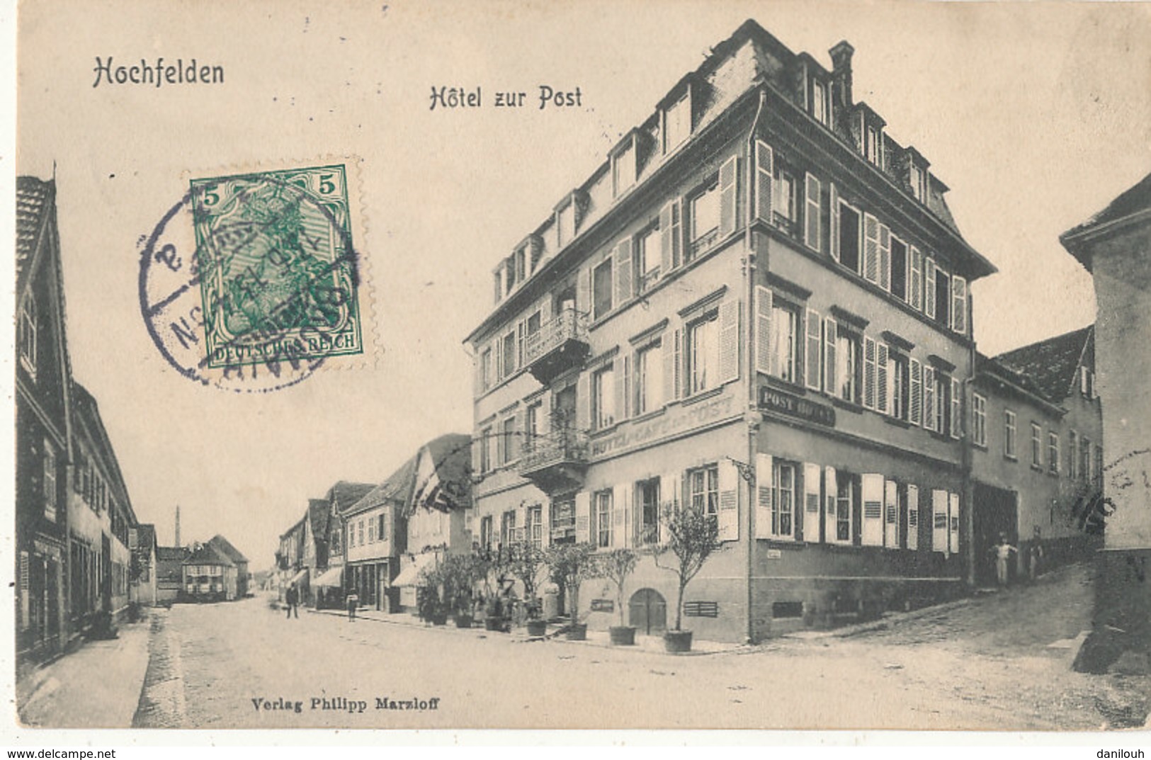 69 // HOCHFELDEN    hotel zur post