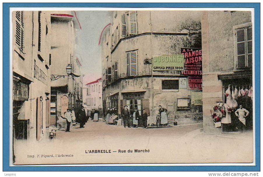 69 - L'ABRESLE --  Rue du Marché