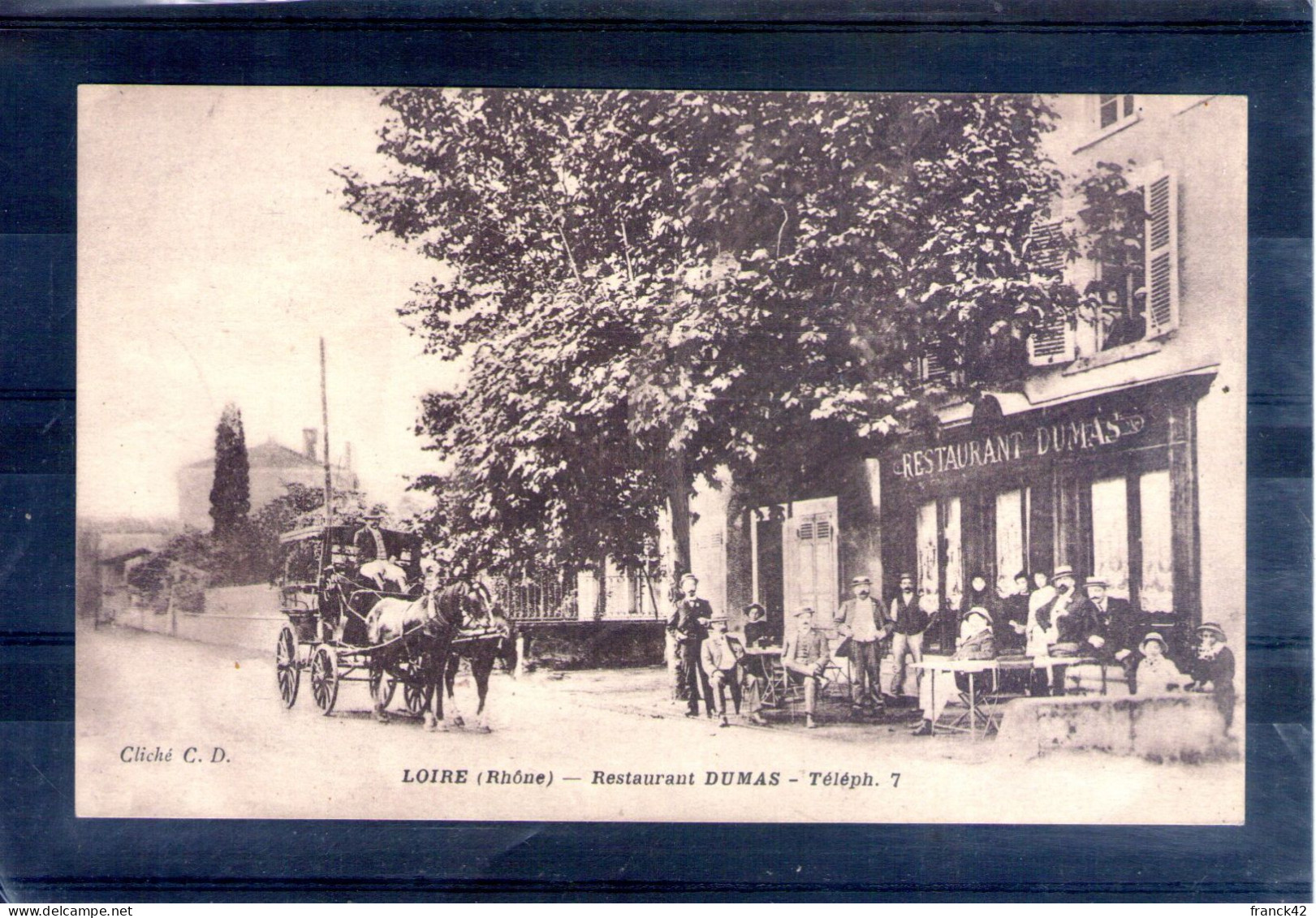 69. loire sur rhône. restaurant dumas