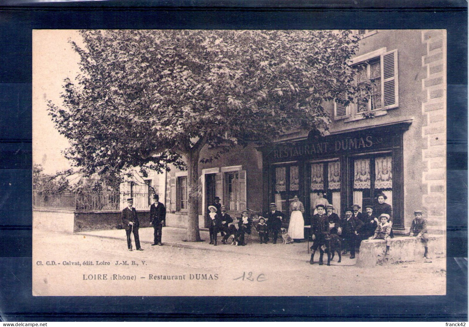 69. loire sur rhône. restaurant dumas