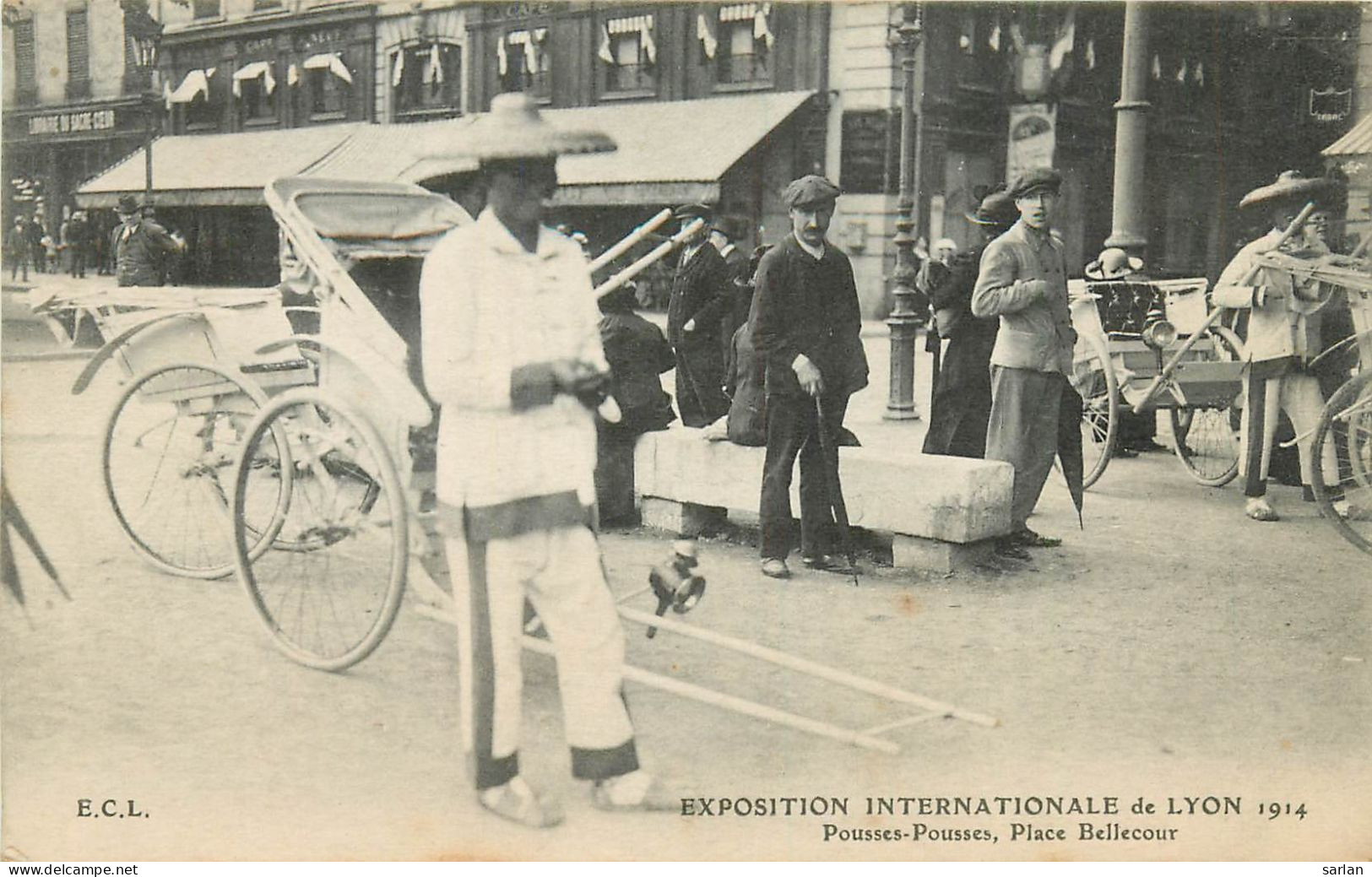 69 , LYON 2° arr , Place Bellecourt , Exposition international 1914 , * 521 60