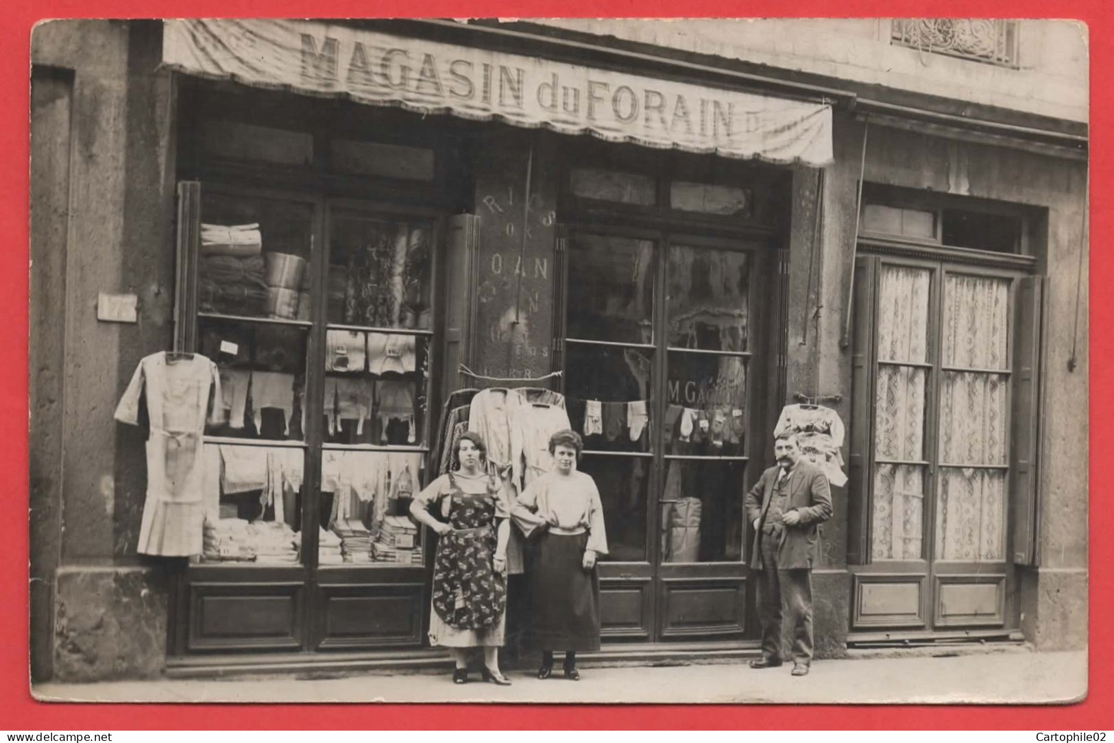 69 - Lyon 6 - Carte photo magasin au 173 rue Cuvier