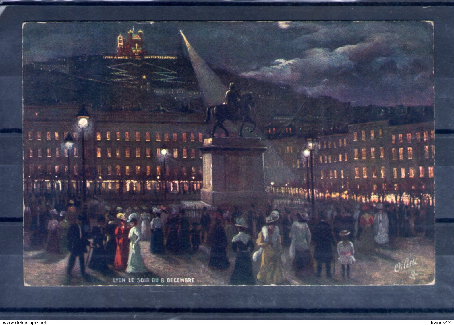 69. lyon. le soir du 8 décembre