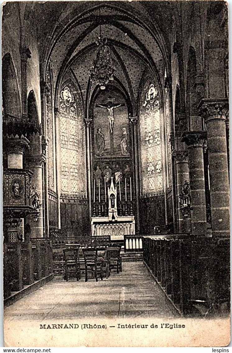 69 - MARNAND -- Intérieur de l'Eglise