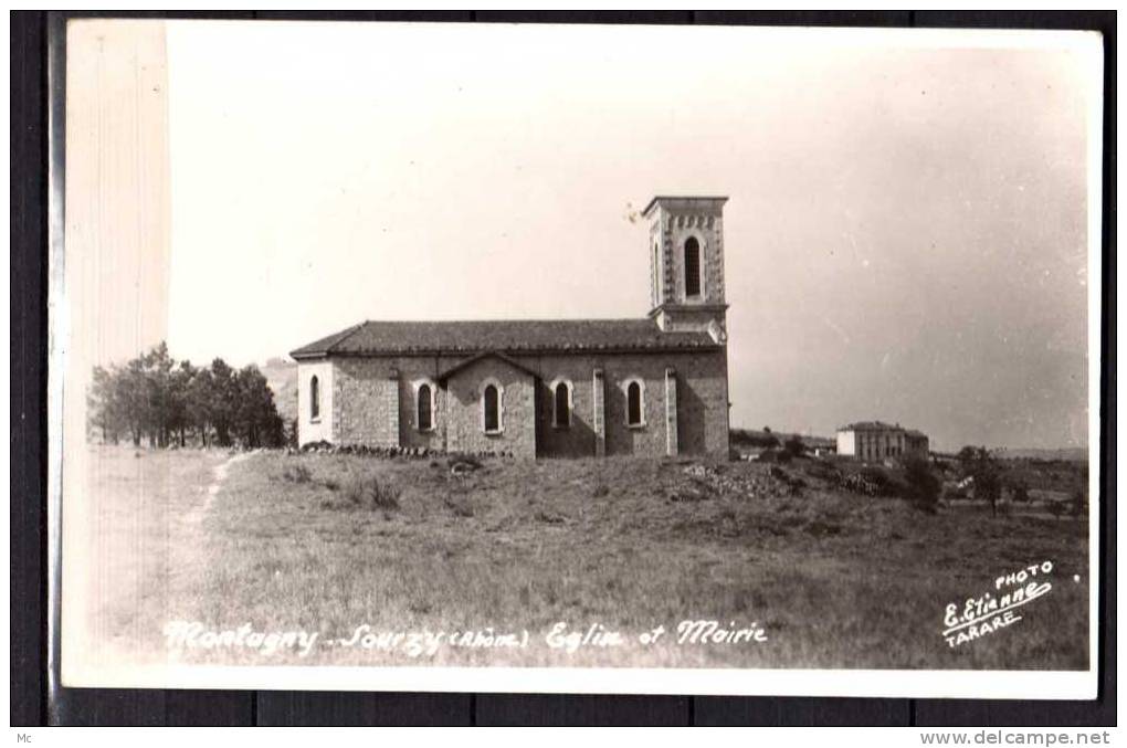 69 - Montagny-Sourzy - Eglise et Mairie