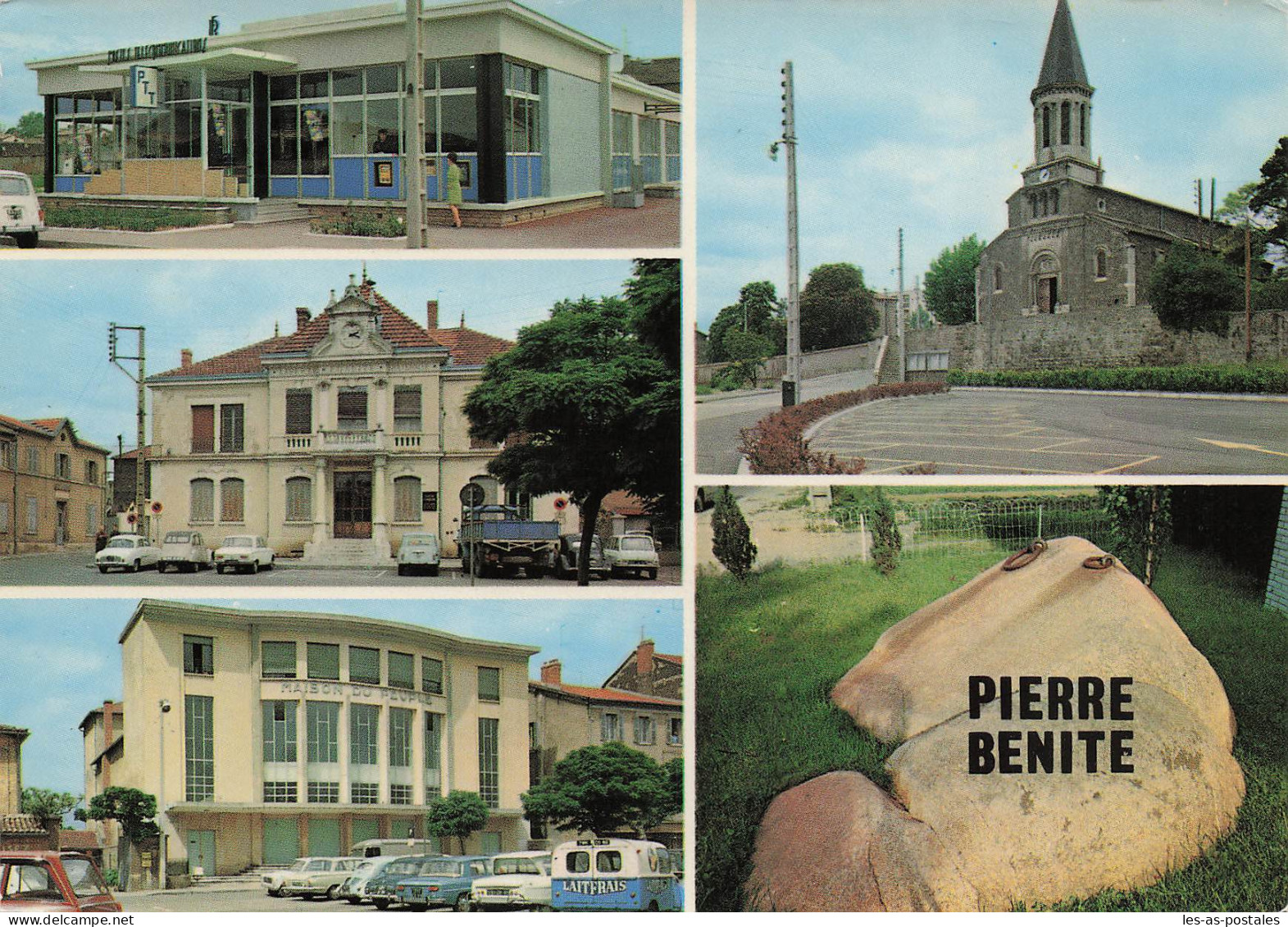 69 PIERRE BENITE EGLISE ET LA PIERRE BENITE