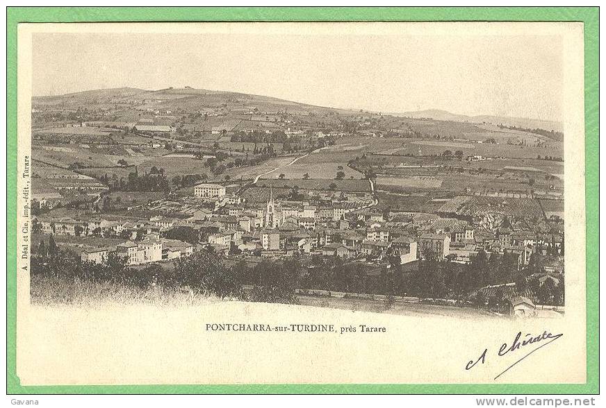 69 PONTCHARRA-sur-TURDINE,  près Tarare