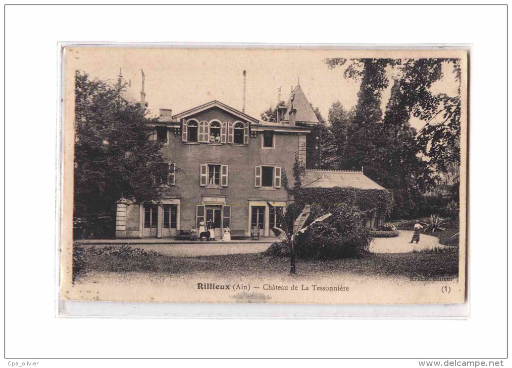 69 RILLIEUX LA PAPE Chateau de la Tessonnière, ed Krauss, 1914