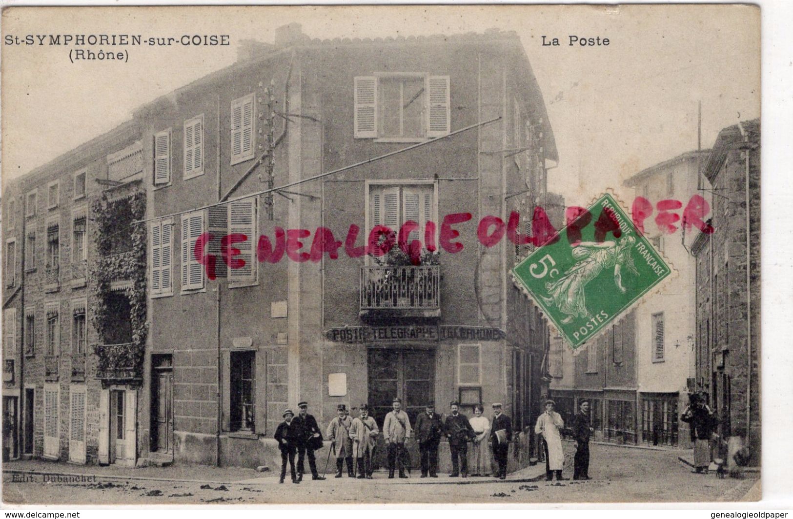 69 - ST SAINT SYMPHORIEN SUR COISE - LA POSTE
