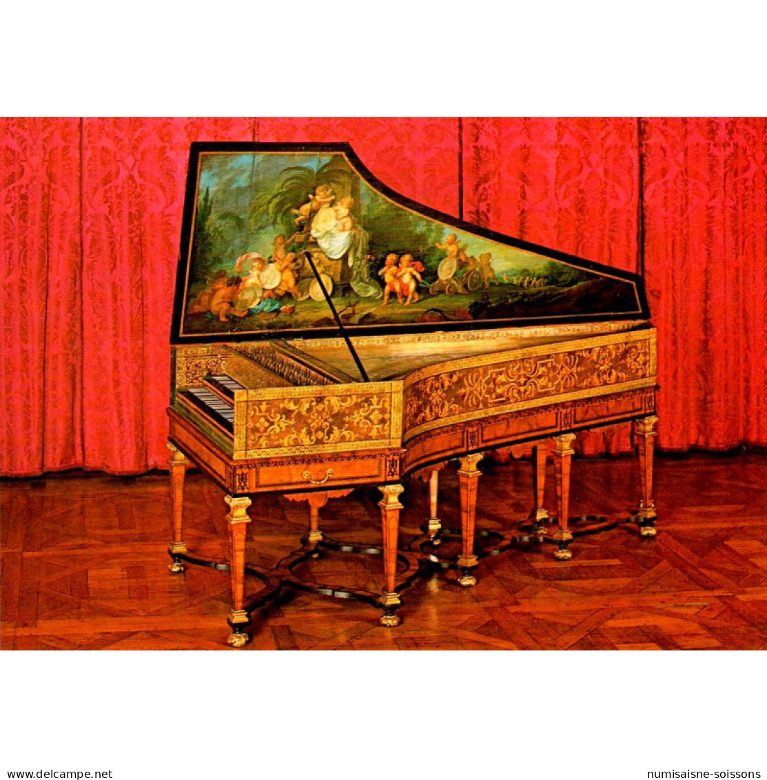 69000 - LYON - MUSEE LYONNAIS DES ARTS DECORATIFS  - CLAVECIN A 2 CLAVIERS