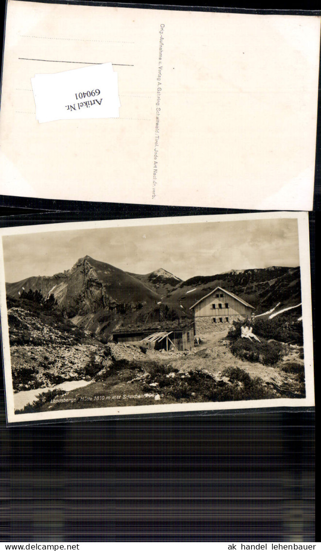 690401 Landsberger Hütte Schattwald Tannheim