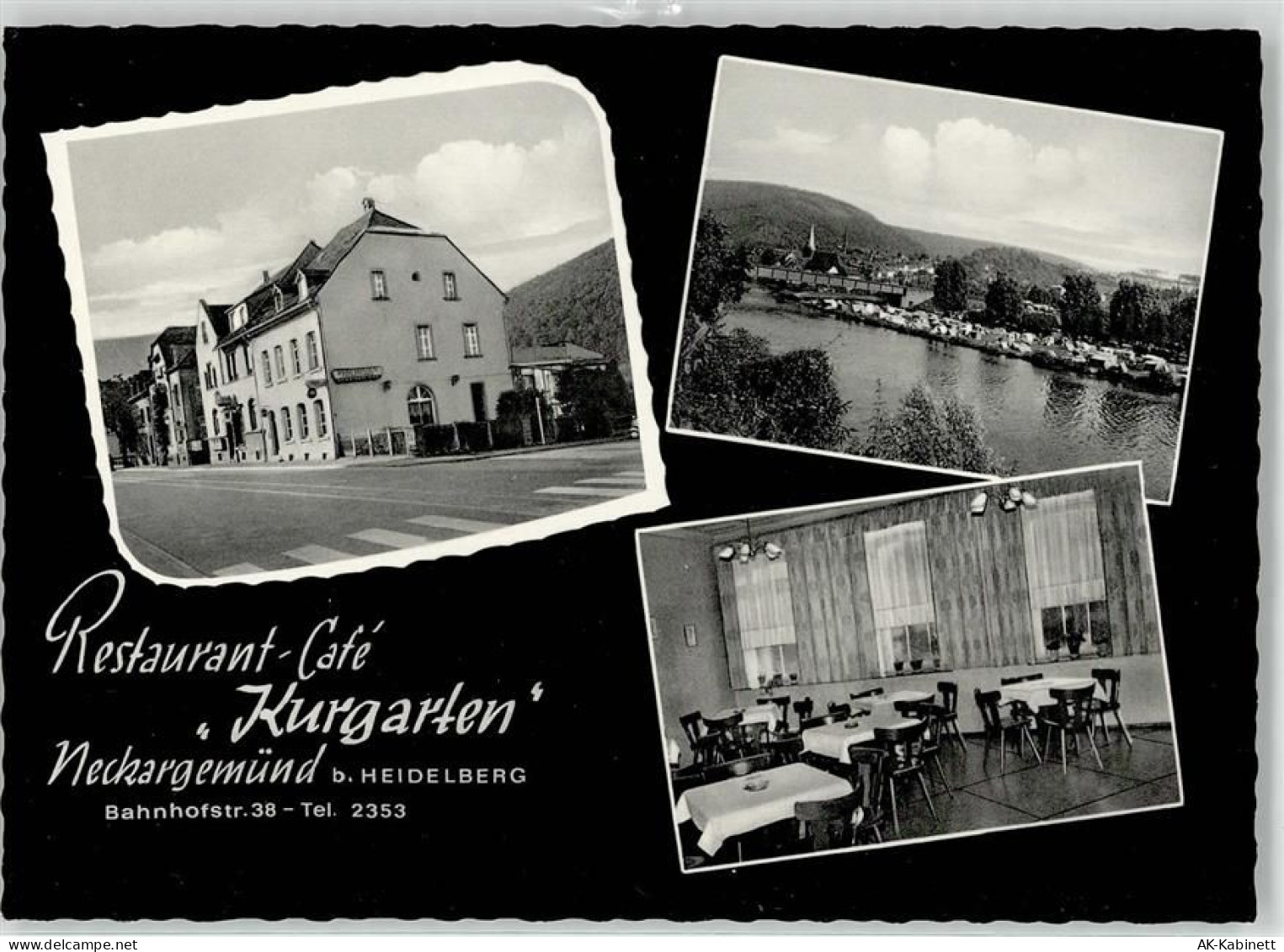 69151 W6903 Neckargemünd - Gasthaus Pension Kurgarten Bahnhofstraße 38 E... - 52195302