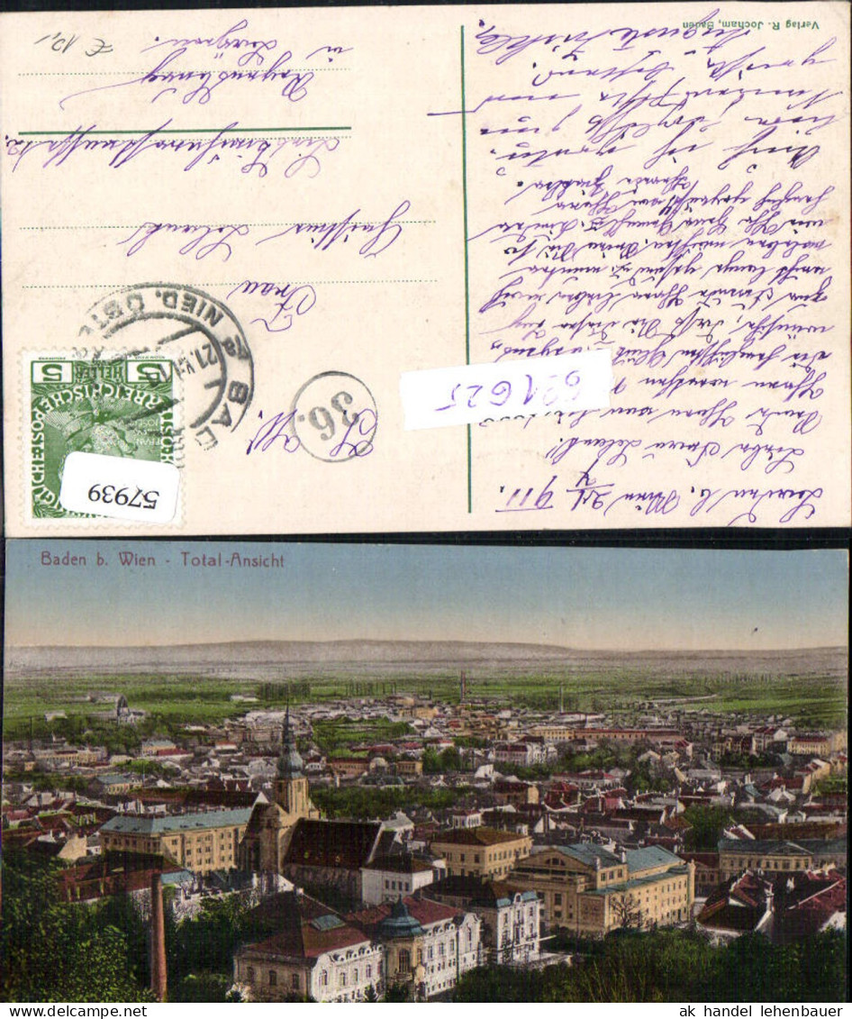 691625 Baden bei Wien 1911