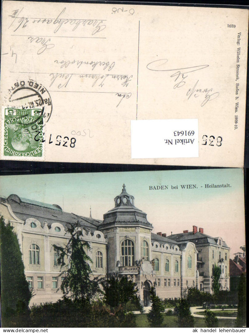 691643 Baden bei Wien Heilanstalt