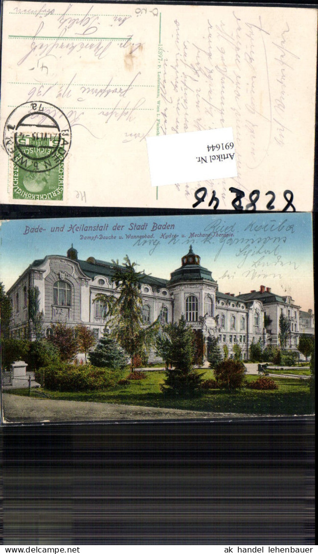 691644 Baden bei Wien Heilanstalt