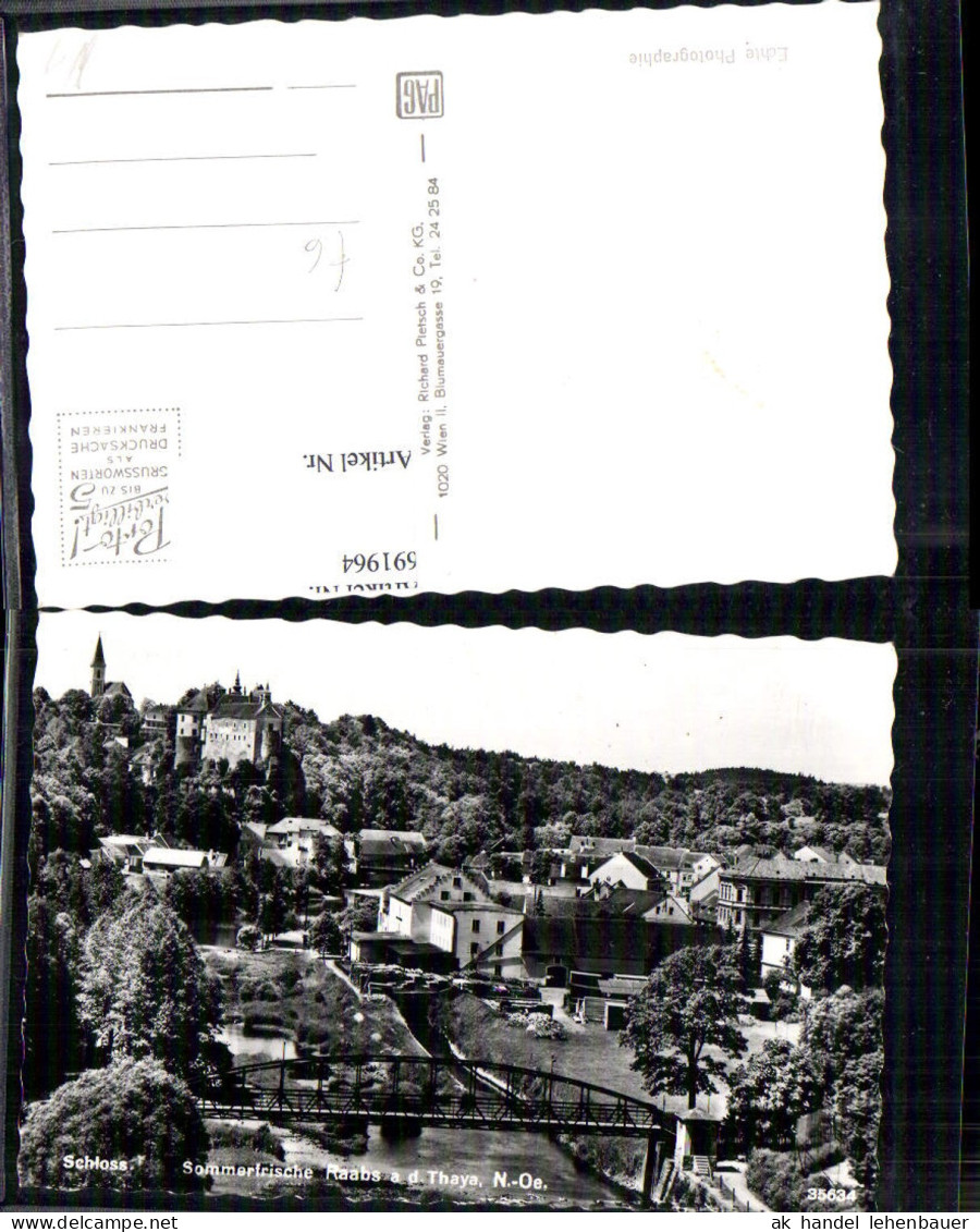 691964 Raabs an der Thaya Brücke