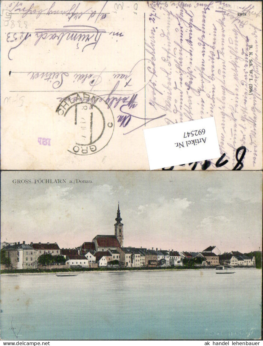 692547 Gross Pöchlarn an der Donau 1912