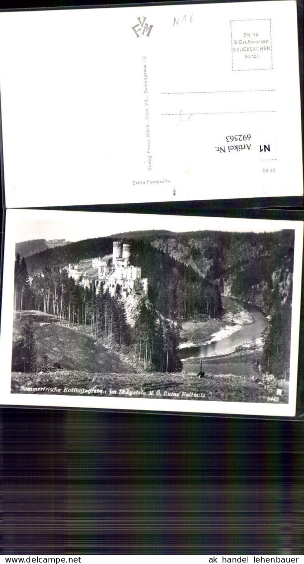 692563 Kollmitzgraben Kollmitz Raabs an der Thaya Ludweis-Aigen