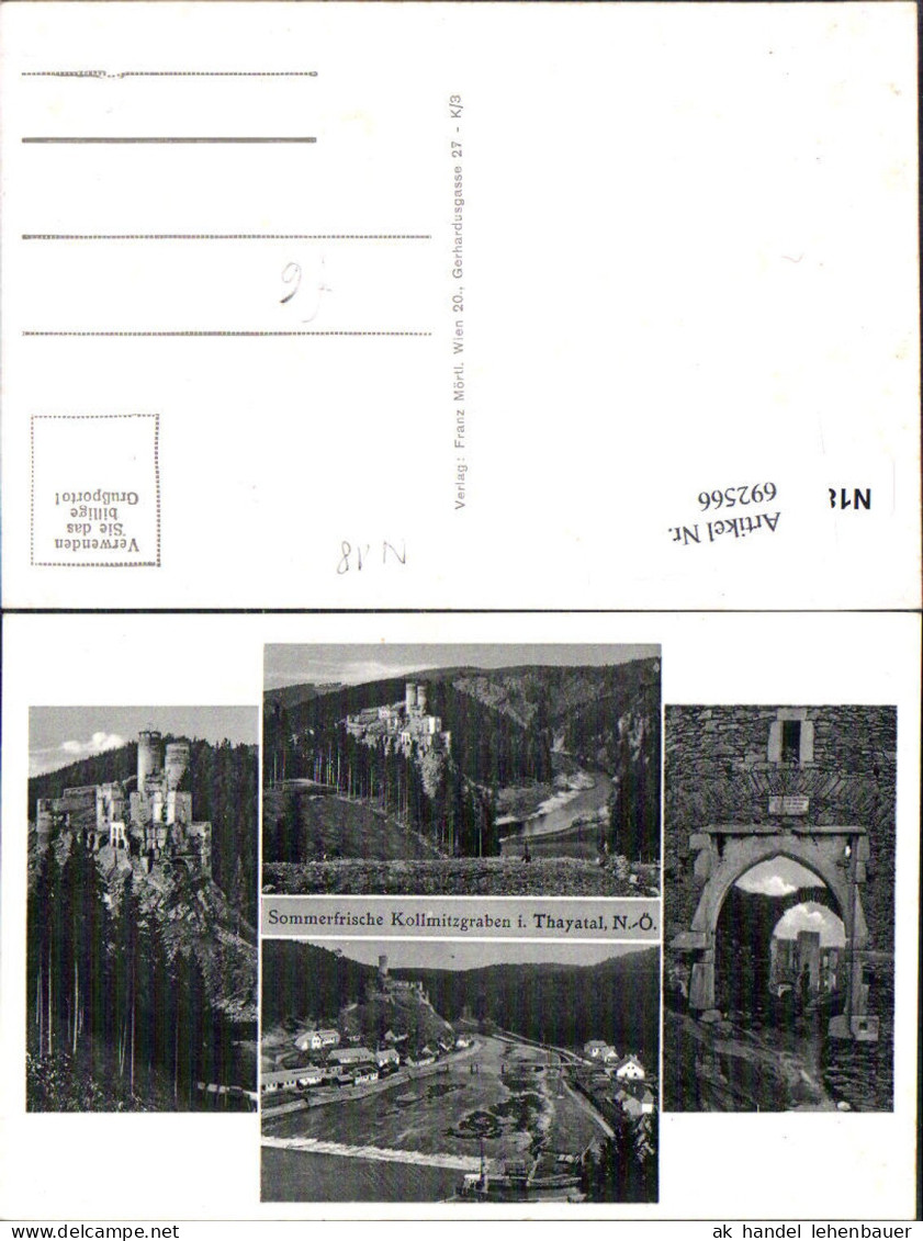 692566 Kollmitzgraben Kollmitz Raabs an der Thaya Ludweis-Aigen