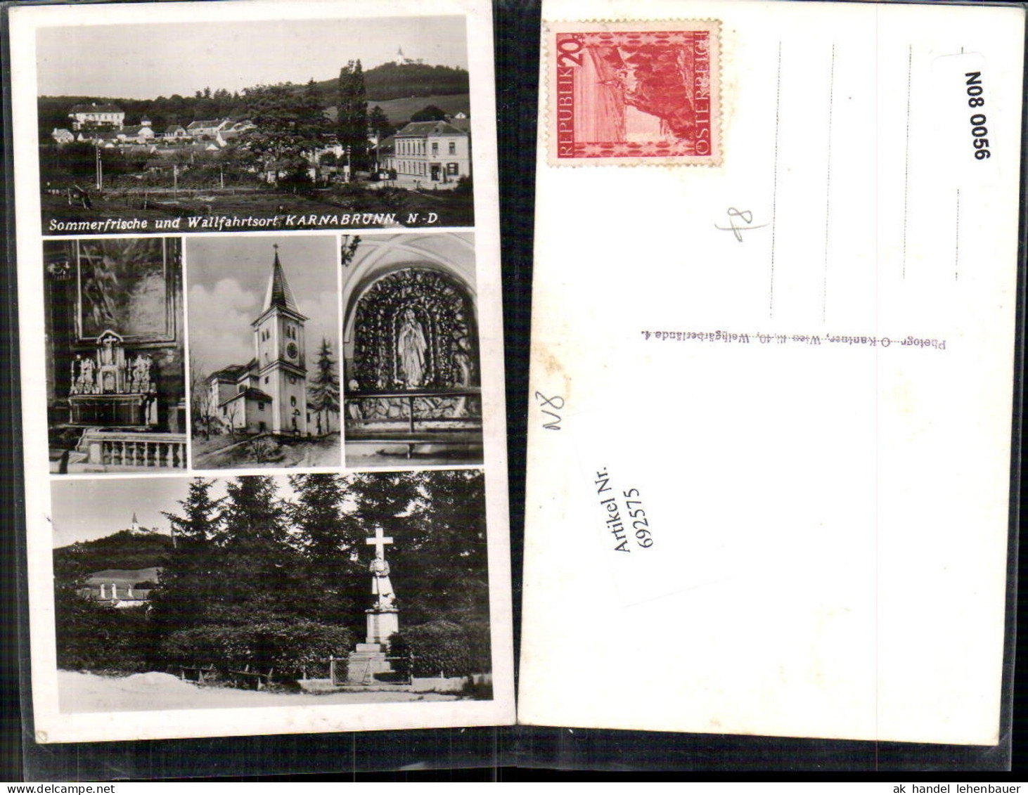 692575 Karnabrunn b. Großrußbach Korneuburg