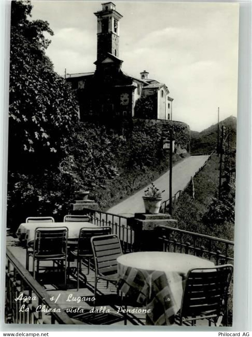 6927 Agra Foto AK Kirche Gasthaus - 38068269