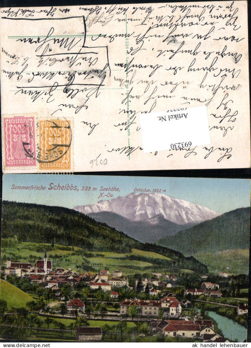 693230 Scheibbs gel Austerlitz Mähren Brünn