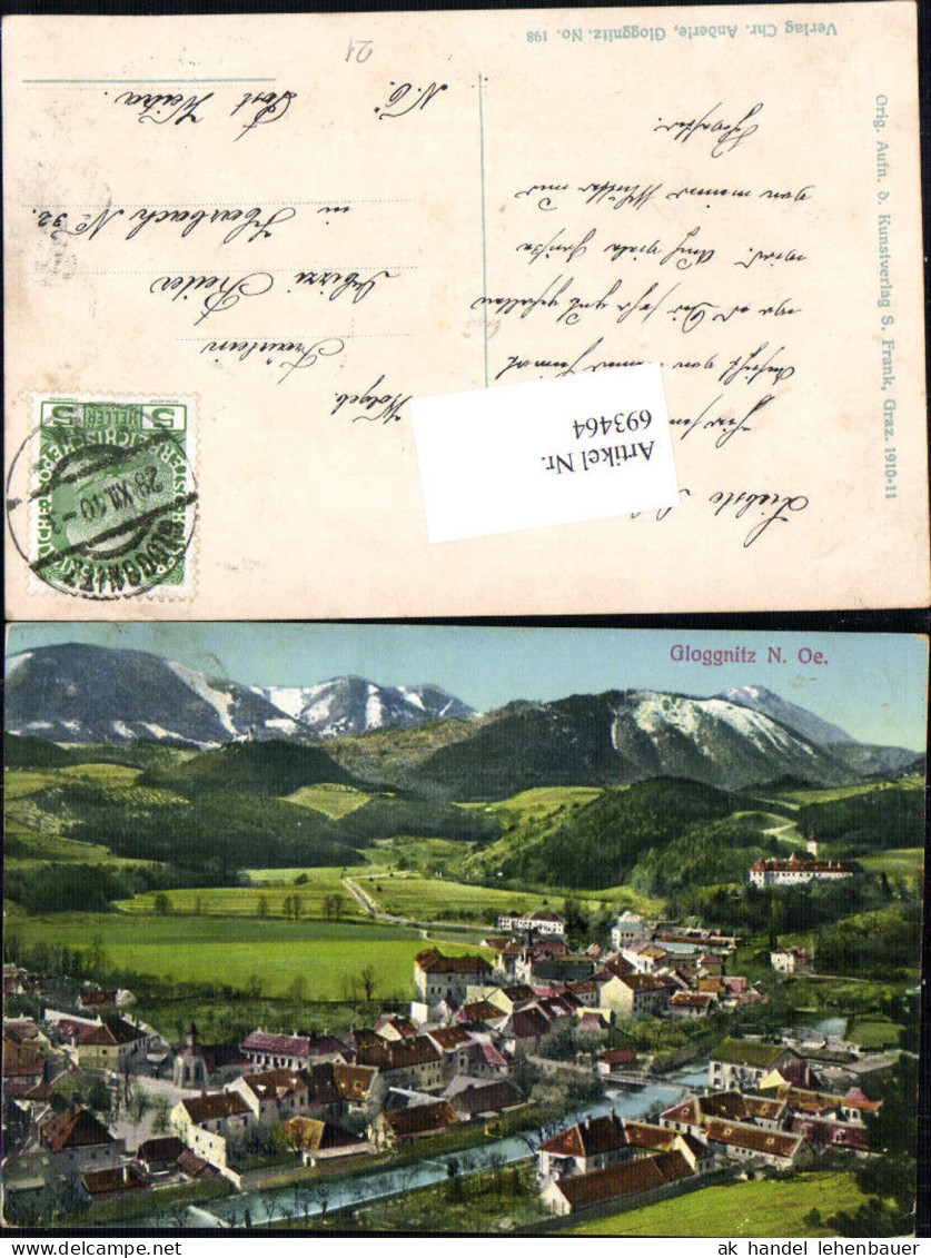 693464 Gloggnitz 1910 pub Harbach Weitra