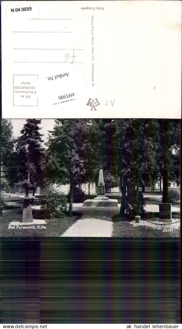 693500 Bad Pyrawarth b. Gänserndorf Bad Pirawarth